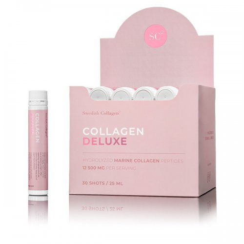 Swedish Nutra Collagen Deluxe Shots halkollagén ampulla 30 d