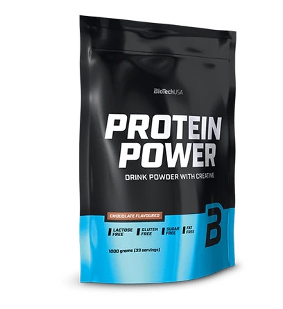 Biotech Protein Power fehérje italpor 1000g eper-banán