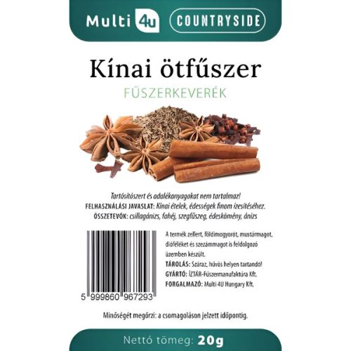 Multi 4U Countryside Kínai ötfűszer keverék 20g