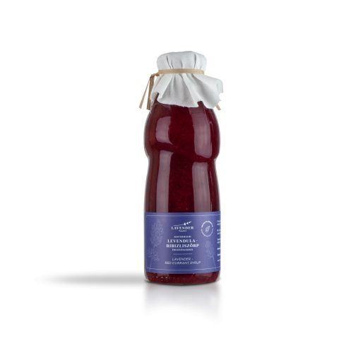 Lavender Tihany Cukormentes Levendulás Ribizliszörp 500 ml