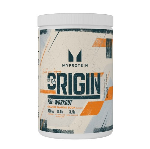 Myprotein Origin Pre-Workout Narancs mangó 600 g