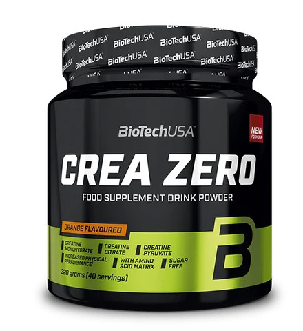 Biotech Crea ZERO 320g narancs italpor