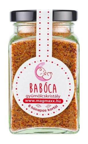 MagMaxx Babóca gyümölcskristály szuperkoncentrátum gyermekeknek 90g