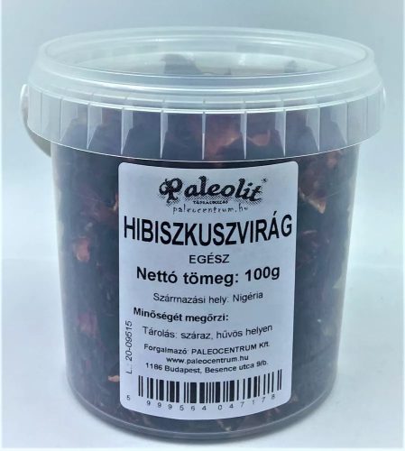 Paleolit Hibiszkuszvirág egész vödrös 100 g