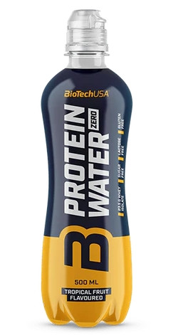 Biotech Protein Water Zero 500ml trópusi gyümölcs izal