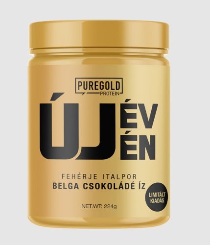 Pure Gold Compact Whey Protein fehérjepor, belga csoki ízű - 224g