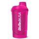 Biotech Keverőpalack Wave 600ml magenta shaker