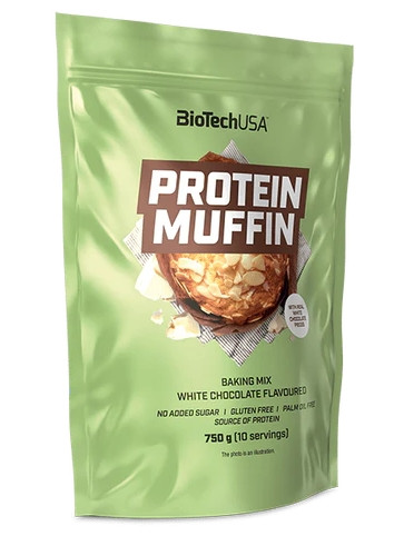 Biotech Protein Muffin alappor 750g fehércsokoládé