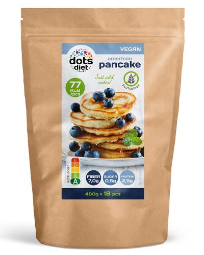 DotsDiet Diétás amerikai palacsinta alappor 480g