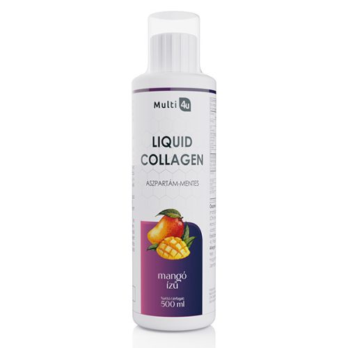 Multi 4U Liquid Kollagén mangó 500ml