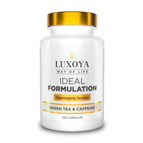 Luxoya Ideal Formulation - Thermogenic Formula Zöld teával, Fahéjjal, Kapszaicinnel 120db kapszula