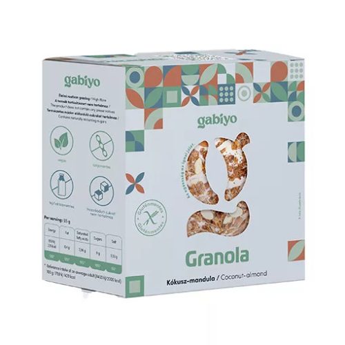 Gabiyo granola kókusz-mandula 275g