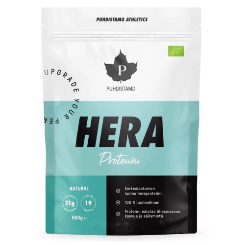 Puhdistamo Athletics whey protein bio ízesítetlen 500 g