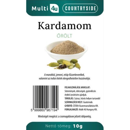 Multi 4U Countryside kardamom őrölt 10g