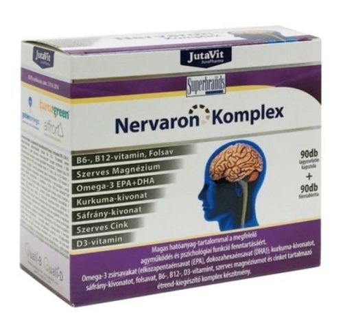 JutaVit Nervaron komplex 90 + 90 db 