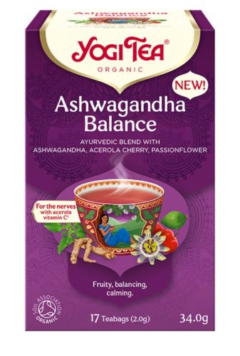 Yogi bio Ashwagandha egyensúly tea 17 x 2g