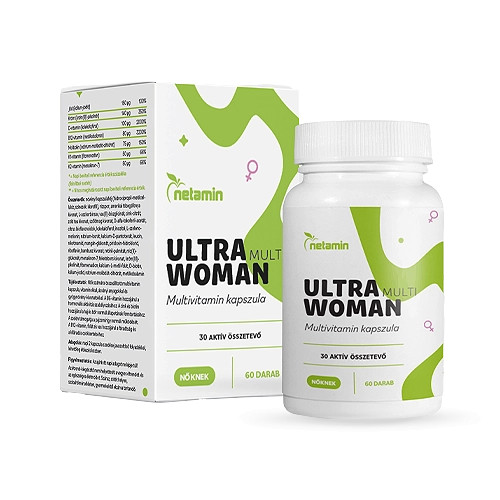 Netamin ULTRA Multi WOMAN Multivitamin kapszula 60 db