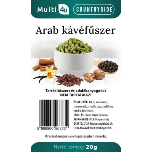 Multi 4U Countryside arab kávéfűszer 20g