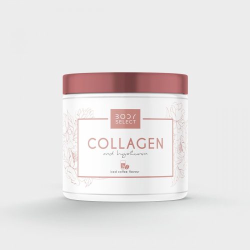 Body Select kollagén italpor hialuronsavval 300 g - jegeskávé