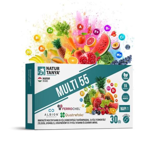 Natur Tanya Multi 55 fermentált multivitamin 30 db