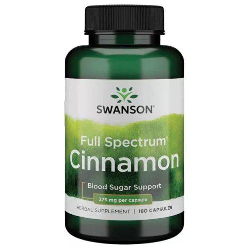 Swanson Cinnamon Fahéj 375 mg kapszula 180 db