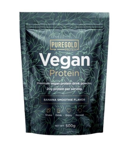 Pure Gold Natur Line Vegan Fehérje italpor - pisztácia 500 g