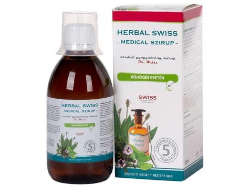 Herbal Swiss Medical szirup lándzsás útifű szirup 300 ml