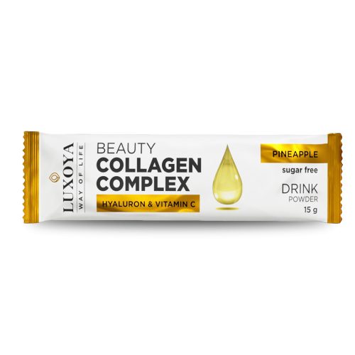 Luxoya Beauty Collagen Complex ananász ízű kollagén por 15 g