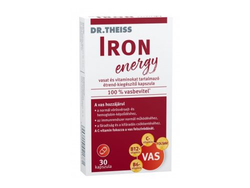 Dr. Theiss IRON energy Vas kapszula 30 db