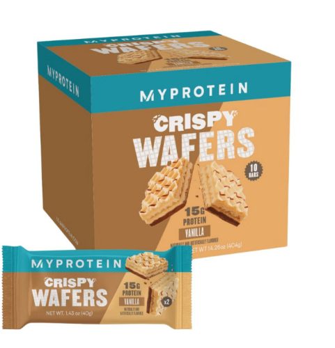 Myprotein Crispy Protein Wafers vaníliás 12 x 40 g