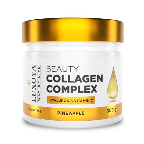 Luxoya Beauty Collagen Complex ananász ízű kollagén por 300 g