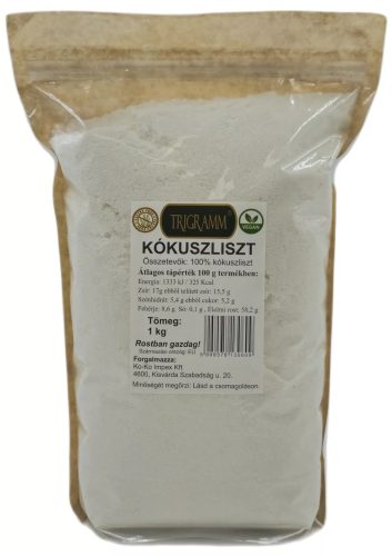 Trigramm kókuszliszt 1 kg