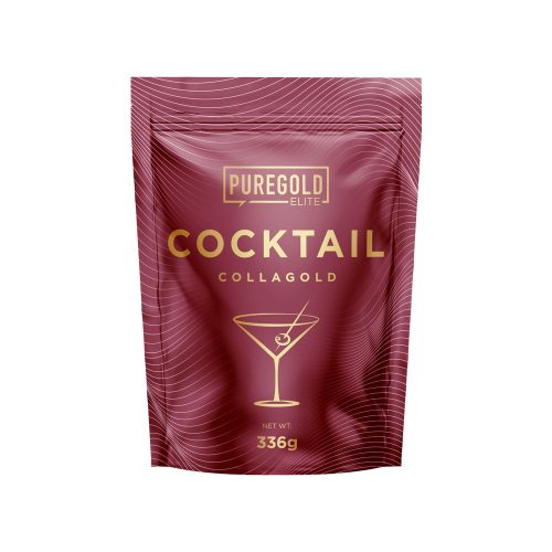 Pure Gold Collagold Cocktail Marha és Hal kollagén italpor 336 g - Pina Colada