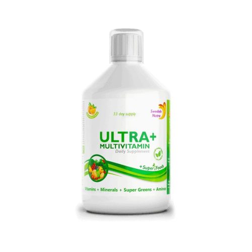 Swedish Nutra Ultra+ folyékony multivitamin 500 ml