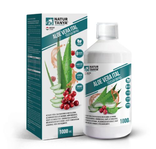 Natur Tanya Aloe Vera ital tőzegáfonyás 1000 ml