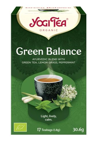 Yogi bio Zöld tea egyensúly 17 x 1,8g