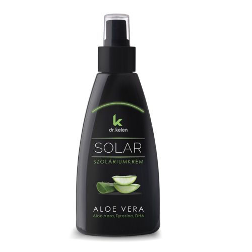 Dr. Kelen Solar Solar Aloe Vera szoláriumkrém + intenzív hidratáló 150 ml