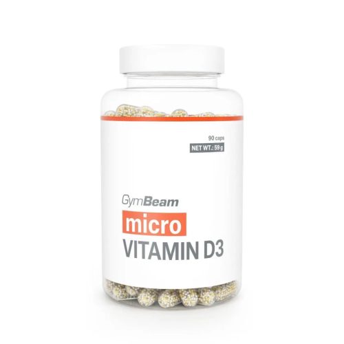 GymBeam Mikro D3-vitamin 90 db