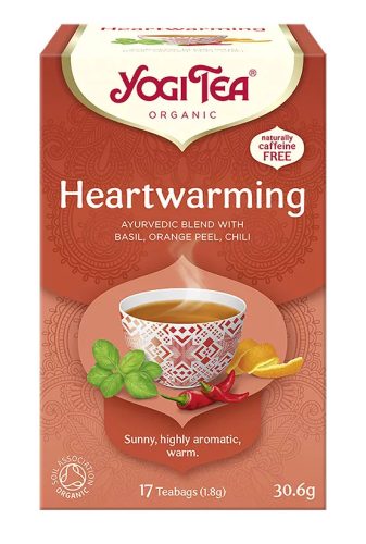 Yogi bio Szívmelengető életöröm tea 17 x 1,8g