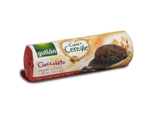 Gullon Élelmi rostban gazdag gabonakeksz csokoládéval 280 g