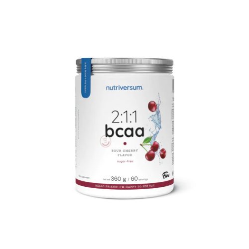 Nutriversum 2:1:1 BCAA aminosav - Flow - 360 g - sugar free meggy