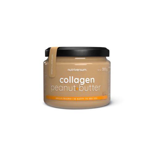 Nutriversum Collagen Peanut Butter ízesítetlen mogyoróvaj 300 g