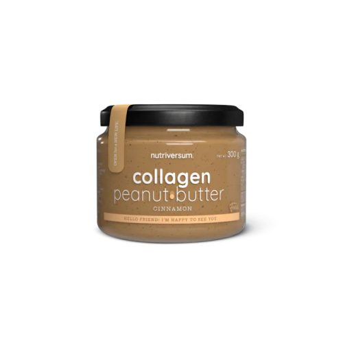 Nutriversum Collagen Peanut Butter fahéjas mogyoróvaj 300 g