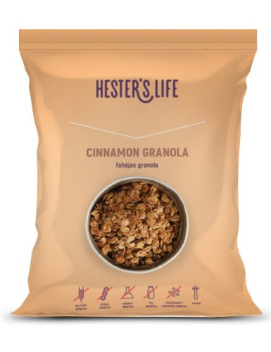 Hester's Life Cinnamon Granola fahéjas 60 g