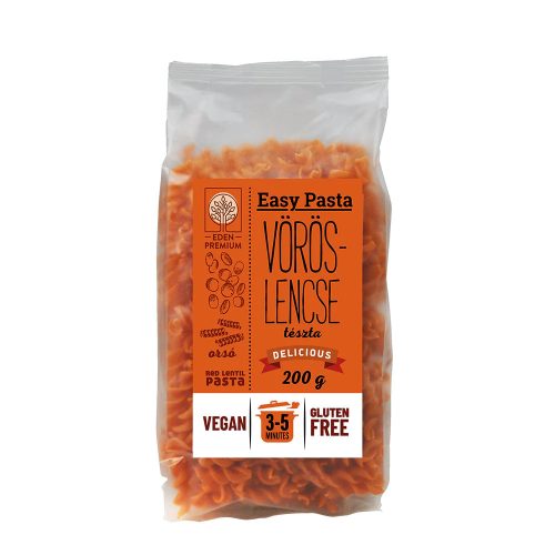 Eden Premium Easy Pasta - Vöröslencse tészta 200g