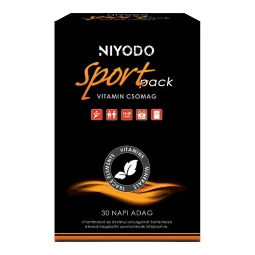 Niyodo SPORT pack Vitamincsomag 30 db