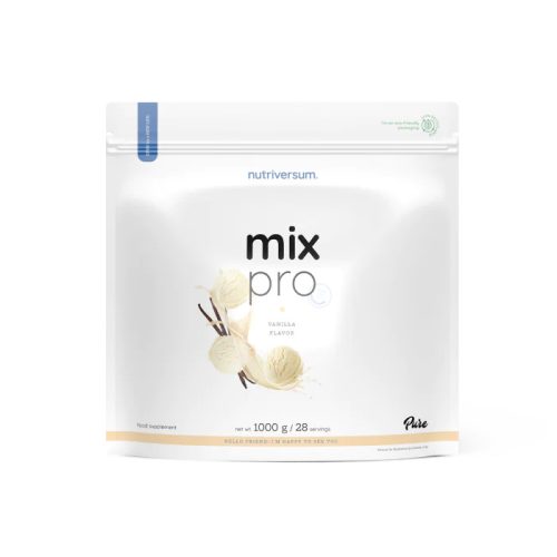 Nutriversum Mix Pro fehérjekeverék vanília 1000 g