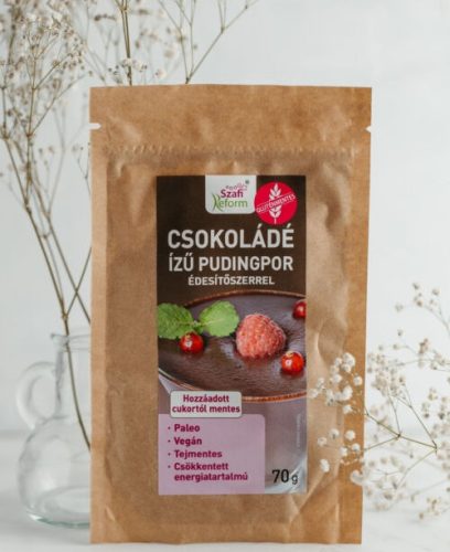 Szafi Reform Csokoládé ízű pudingpor 70g