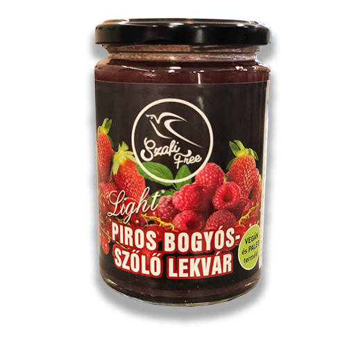 Szafi Free Piros bogyós-szőlő lekvár 350g