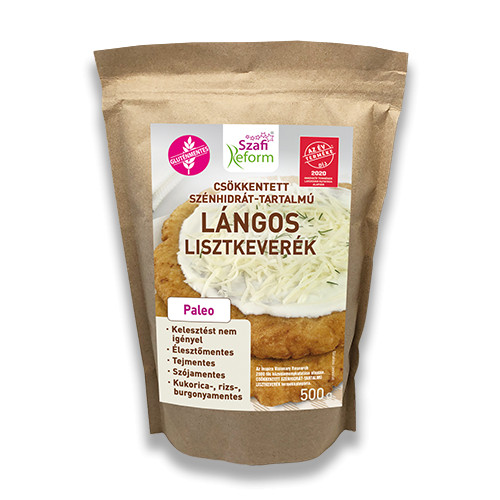 Szafi Reform csökkentett-szénhidráttartalmú lángos lisztkeverék (gluténmentes) 500g